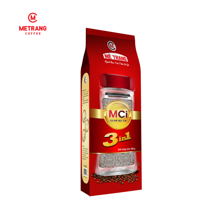 Cà Phê hòa tan sữa 3in1 (MCi) - Mê Trang - túi 500g