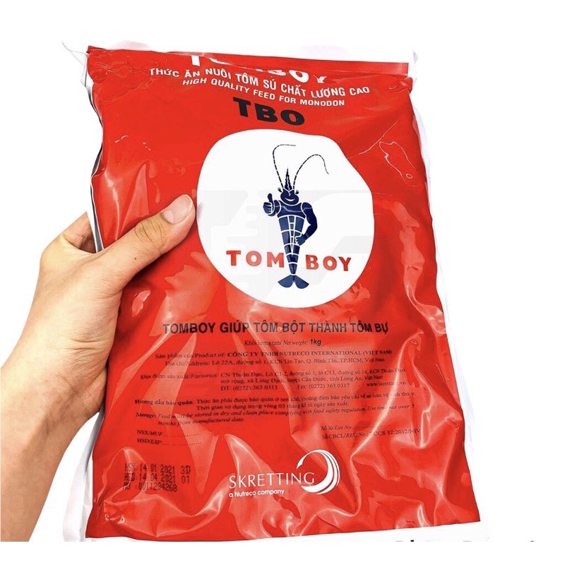 Cám tomboy số 0 -thức ăn dạng mịn nuôi cá bột, cá con, artemia hoặc trộn cám cho cá