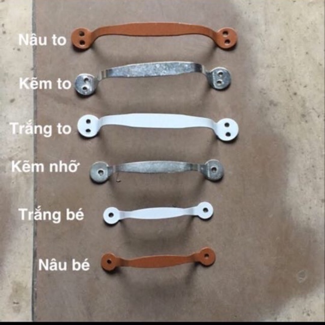 10 chiếc tay nắm tủ nhiều màu