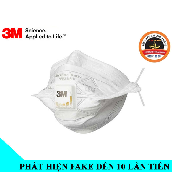 Khẩu trang 3m 9161e có van thoáng khí