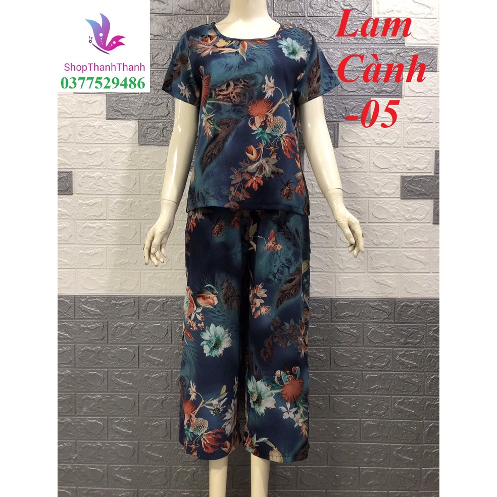 Ống sớ trung niên dài đồ bộ mặc nhà big size tôn nhung cao cấp shopthanhthanh