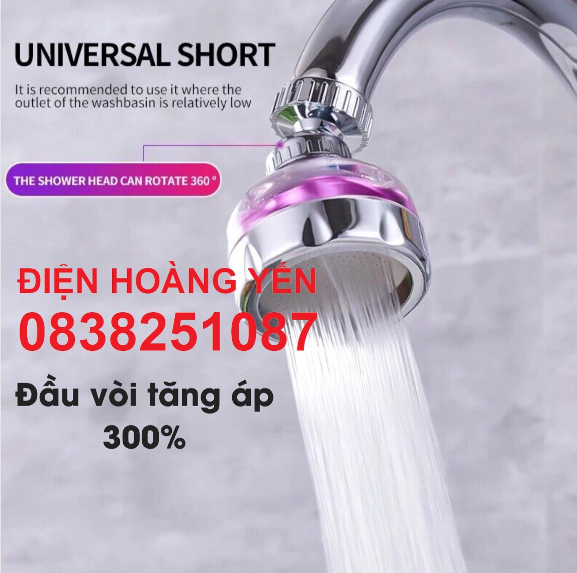 Đầu vòi chén tăng áp, đầu vòi bếp tăng áp, đầu vòi rửa bát tăng áp siêu dễ thương hot nhất cao cấp nhập khẩu