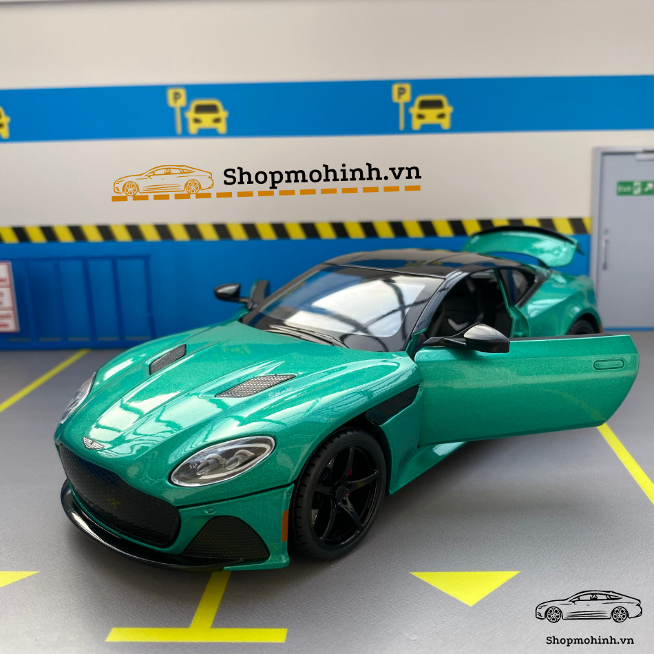 Mô hình xe kim loại Aston Martin DBS Superleggera Carshop tỉ lệ 1 24 hãng