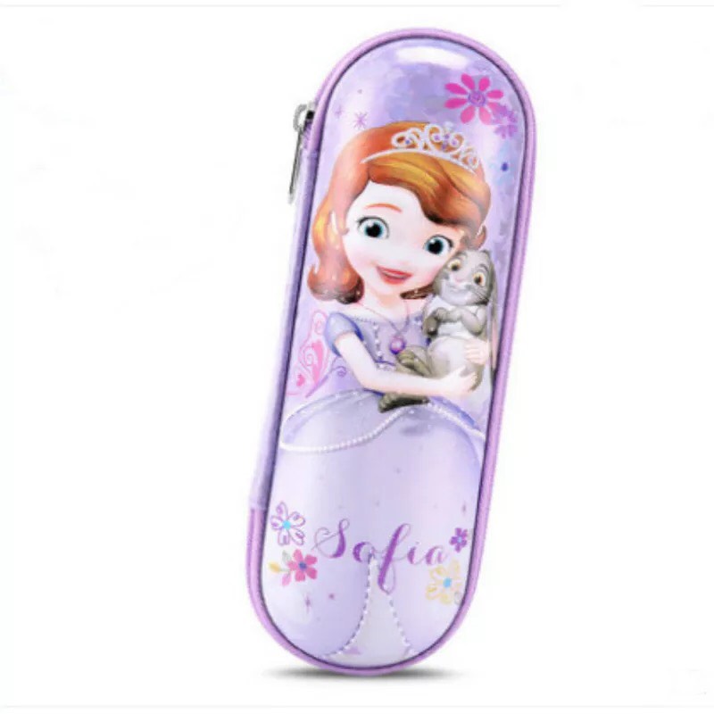 Hộp Bút Học Sinh Hình Siêu Nhân, Hình Người Nhện (Mầu Xanh Da Trời )