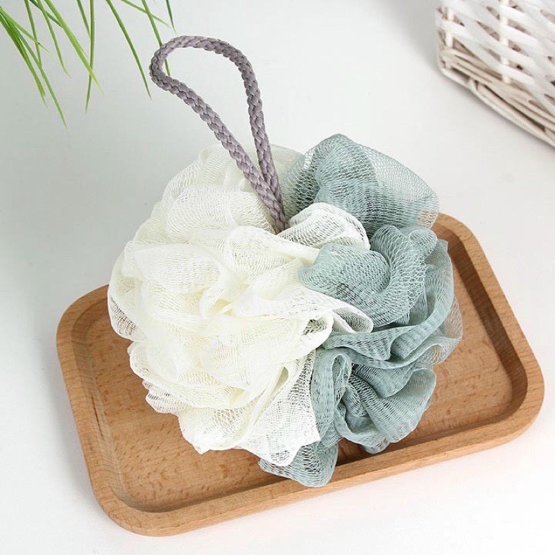 Bông tắm xơ mướp vi lâm - hình giọt nước loại lớn