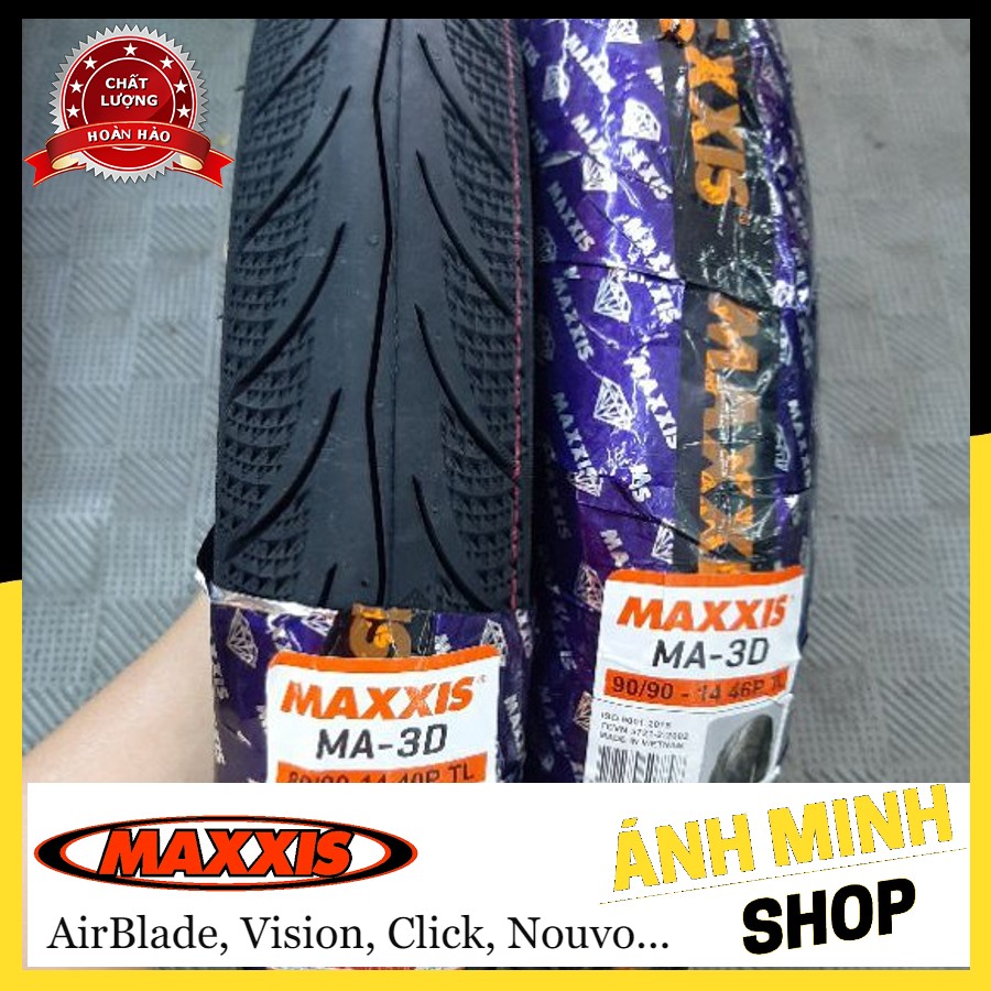 Vỏ 100/90-10 maxxis
