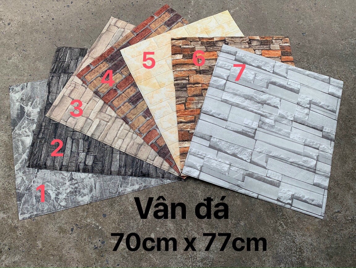 Xốp dán tường 3d giả đá hoa cương loại dày chất lượng giá rẻ, cam kết hàng đúng mô tả, chất lượng đảm bảo an toàn đến sức khỏe người sử dụng