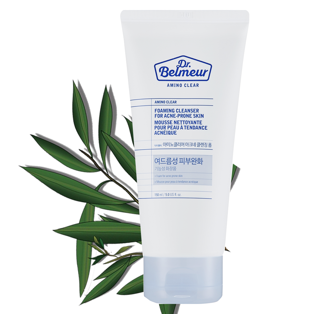 Sữa rửa mặt cho da mụn dr. belmeur amino clear foaming cleanser 150ml