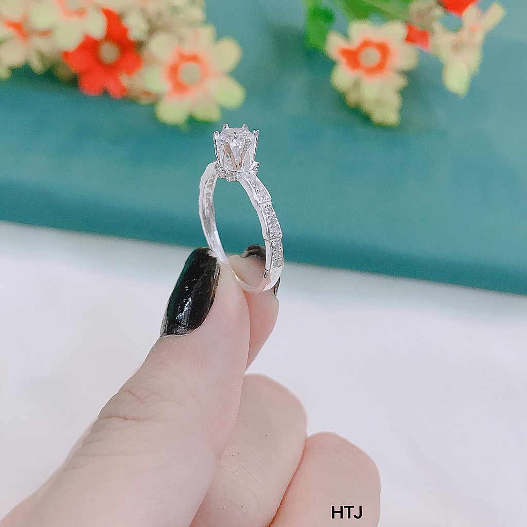 NHẪN NỮ HÓT MẪU MỚI BẠC TA GIÁ TỐT