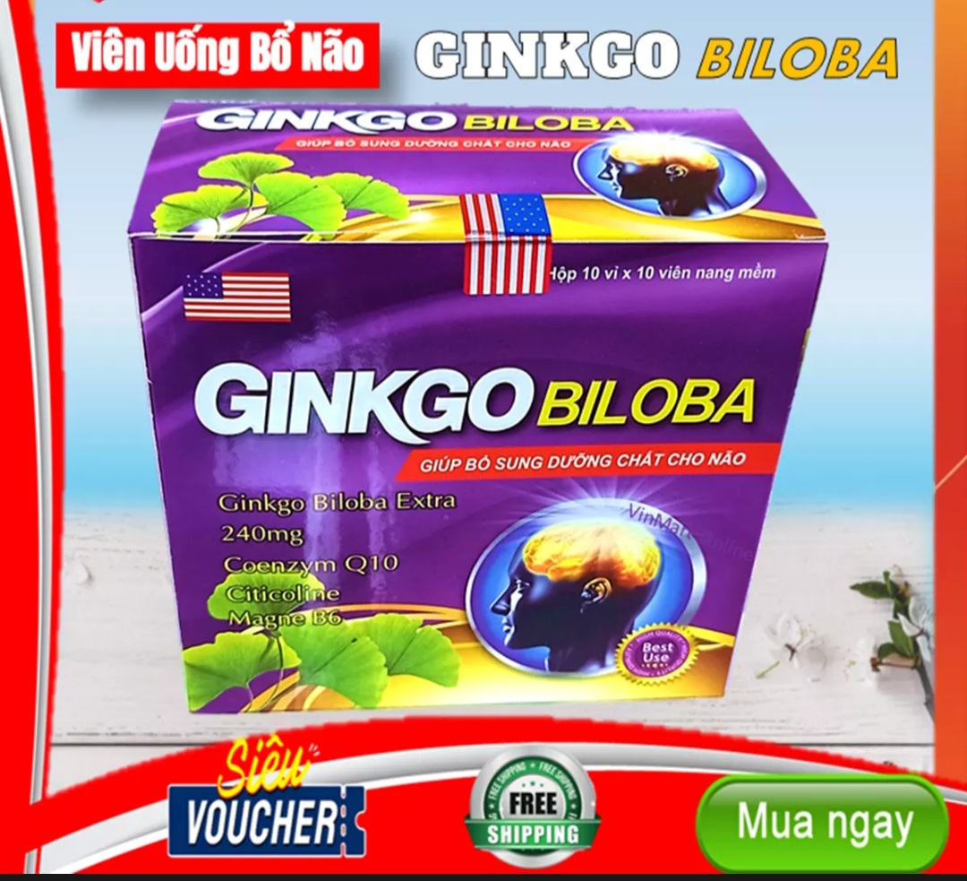 Bổ não ginkgo biloba - bổ não ginkgo biloba