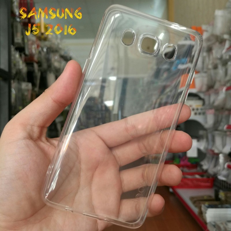 Ốp lưng dẻo trong cho Samsung J5 2016, J510 (Loại đẹp, chống bẩn)