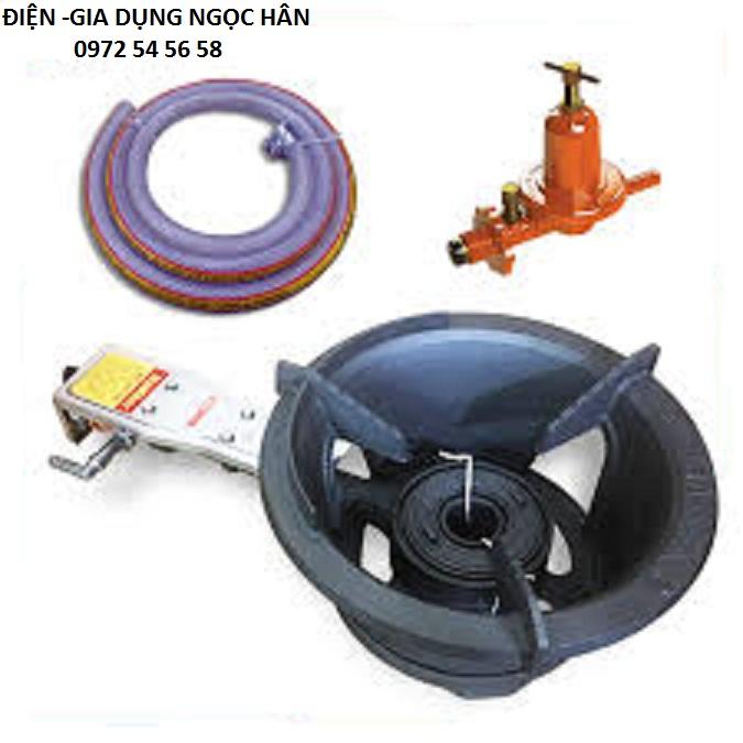 Bộ bếp khè công nghiệp namilux gồm bếp khè na-196 + van cao áp na-537sh + 2m dây thái lan kèm cổ dê inox