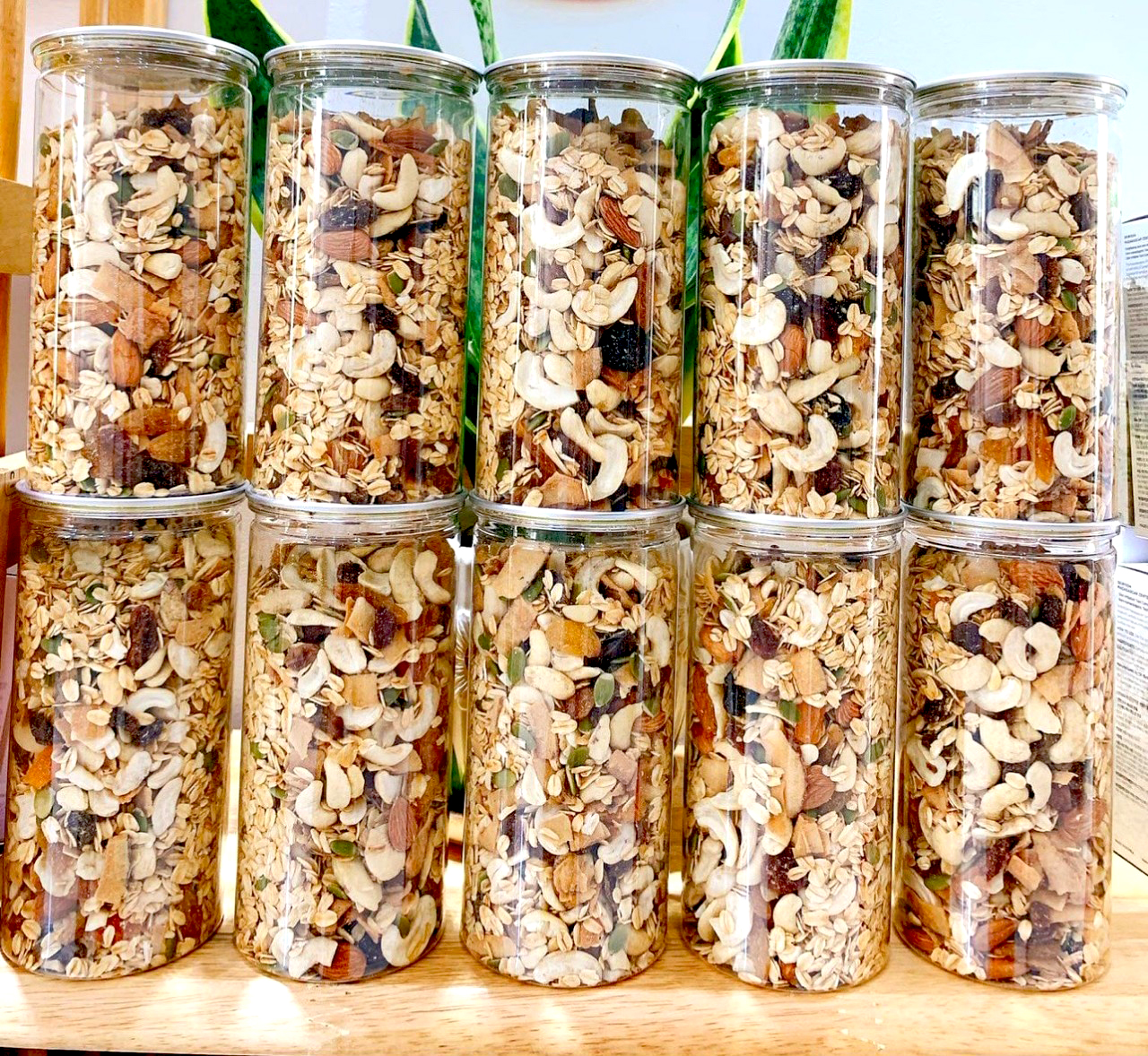 Granola ăn kiêng nhiều hạt 500gr, ngũ cốc ăn kiêng không đường