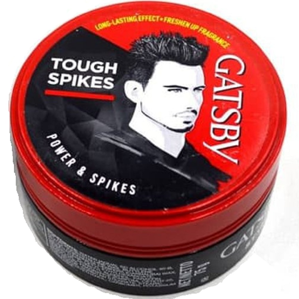 Wax tạo kiểu tóc 75g gatsby power & spiky đỏ