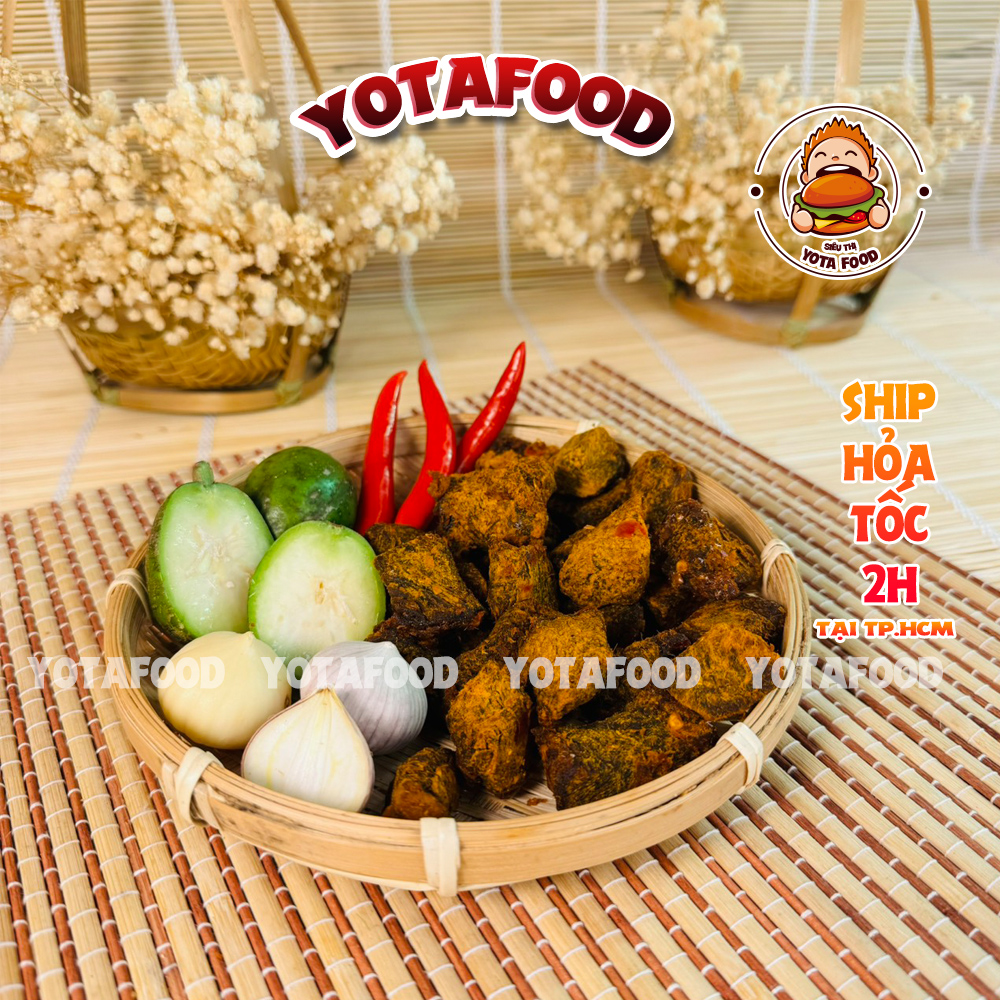 1Kg Khô Bò Viên Mềm (Thơm ngơn - Đậm vị) | Đồ ăn vặt Yotafood