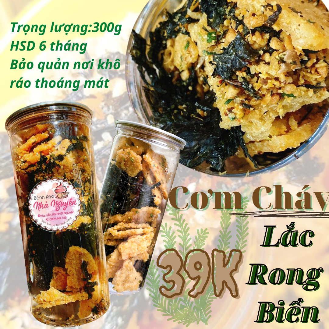 Cơm cháy rong biển