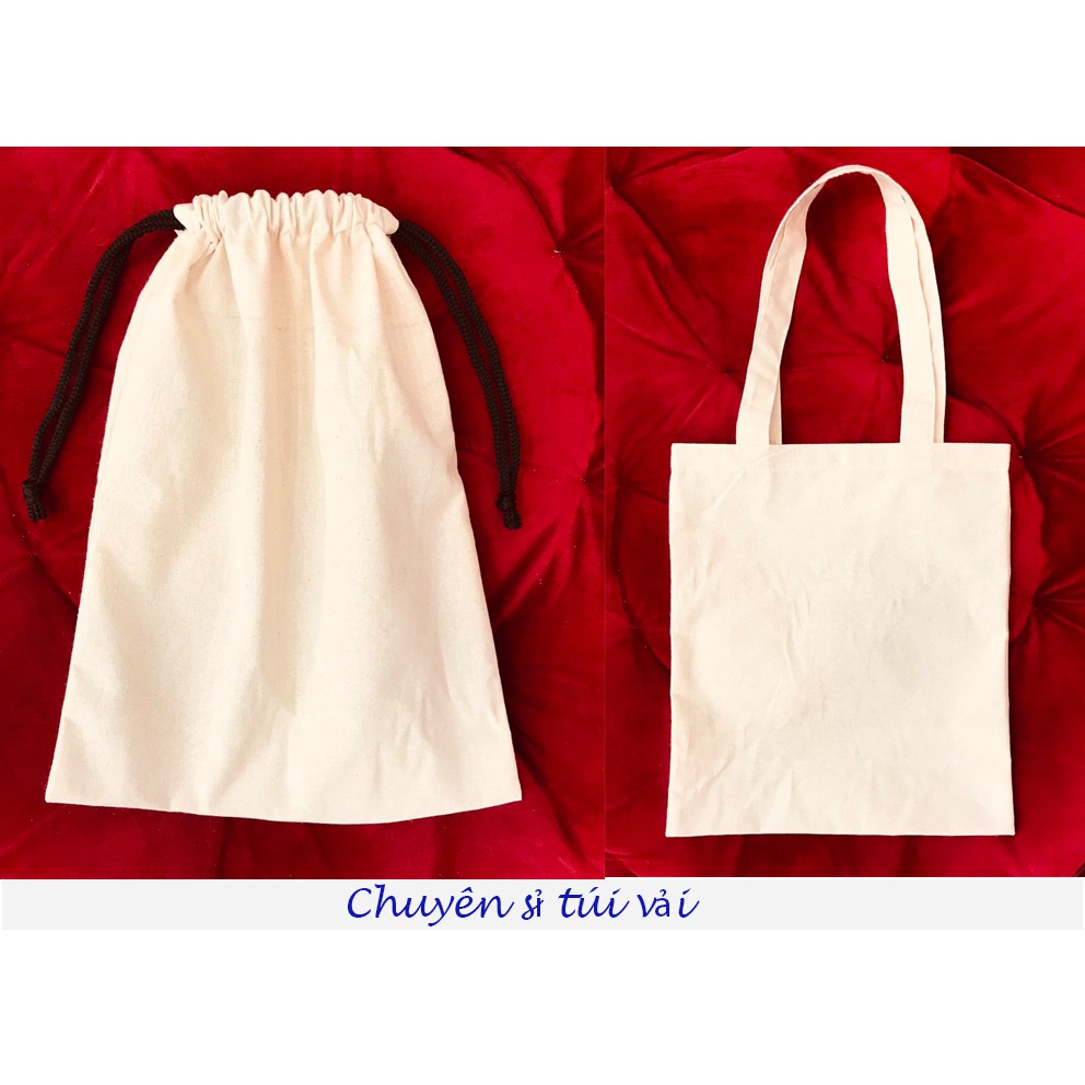 Túi vải bố tote, túi vải canvas tiết kiệm