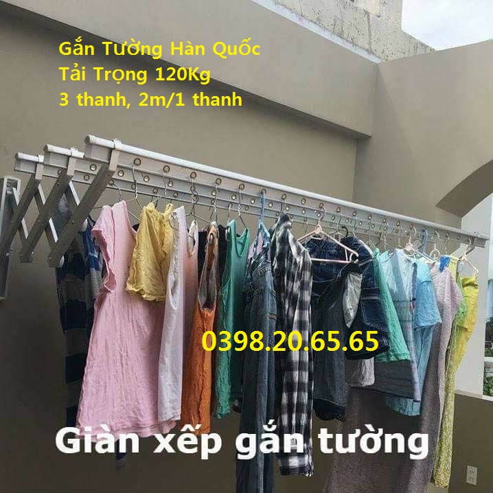 Giàn phơi thông minh gắn tường Cao cấp nhập khẩu