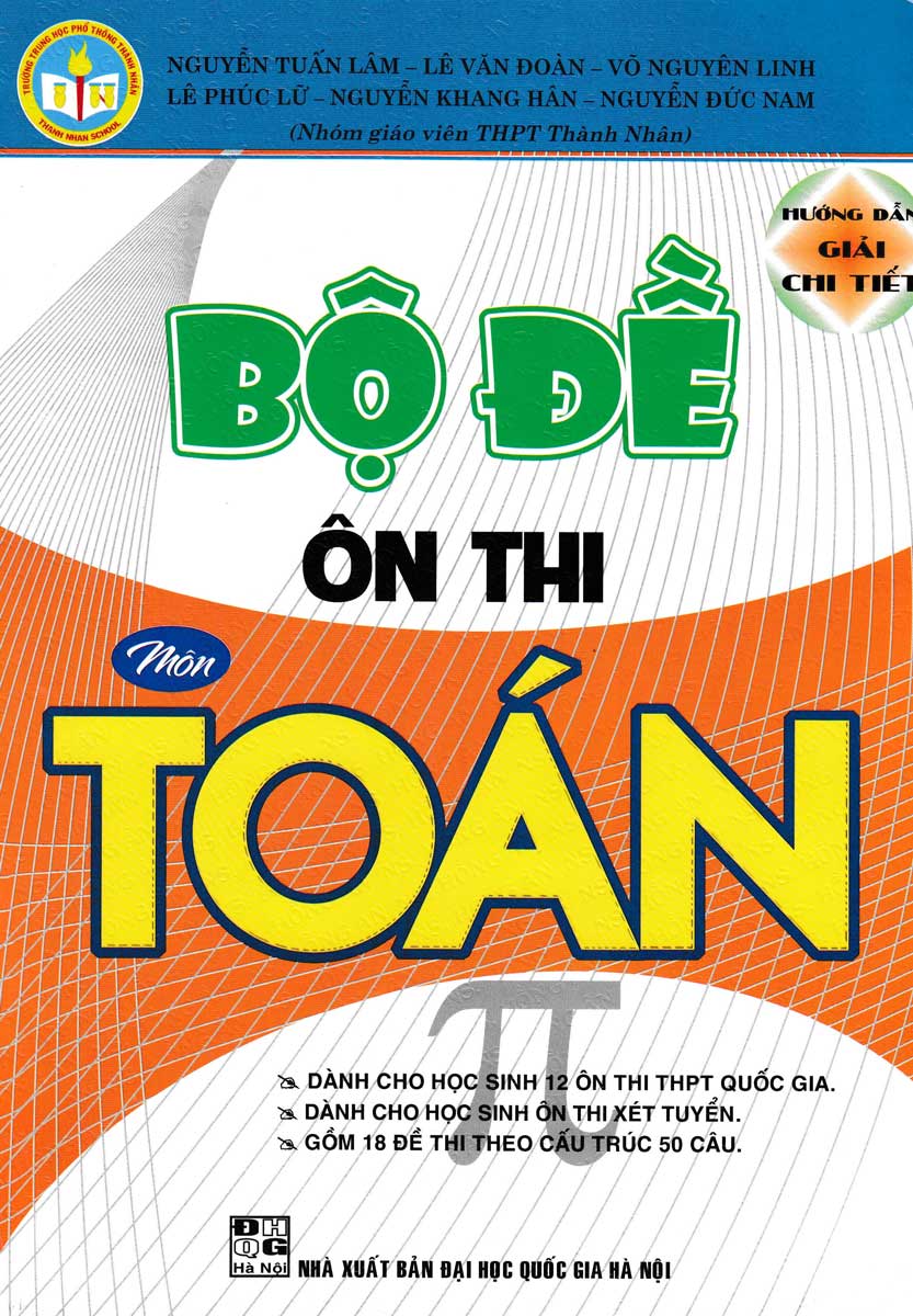 Bộ đề ôn thi toán 2021