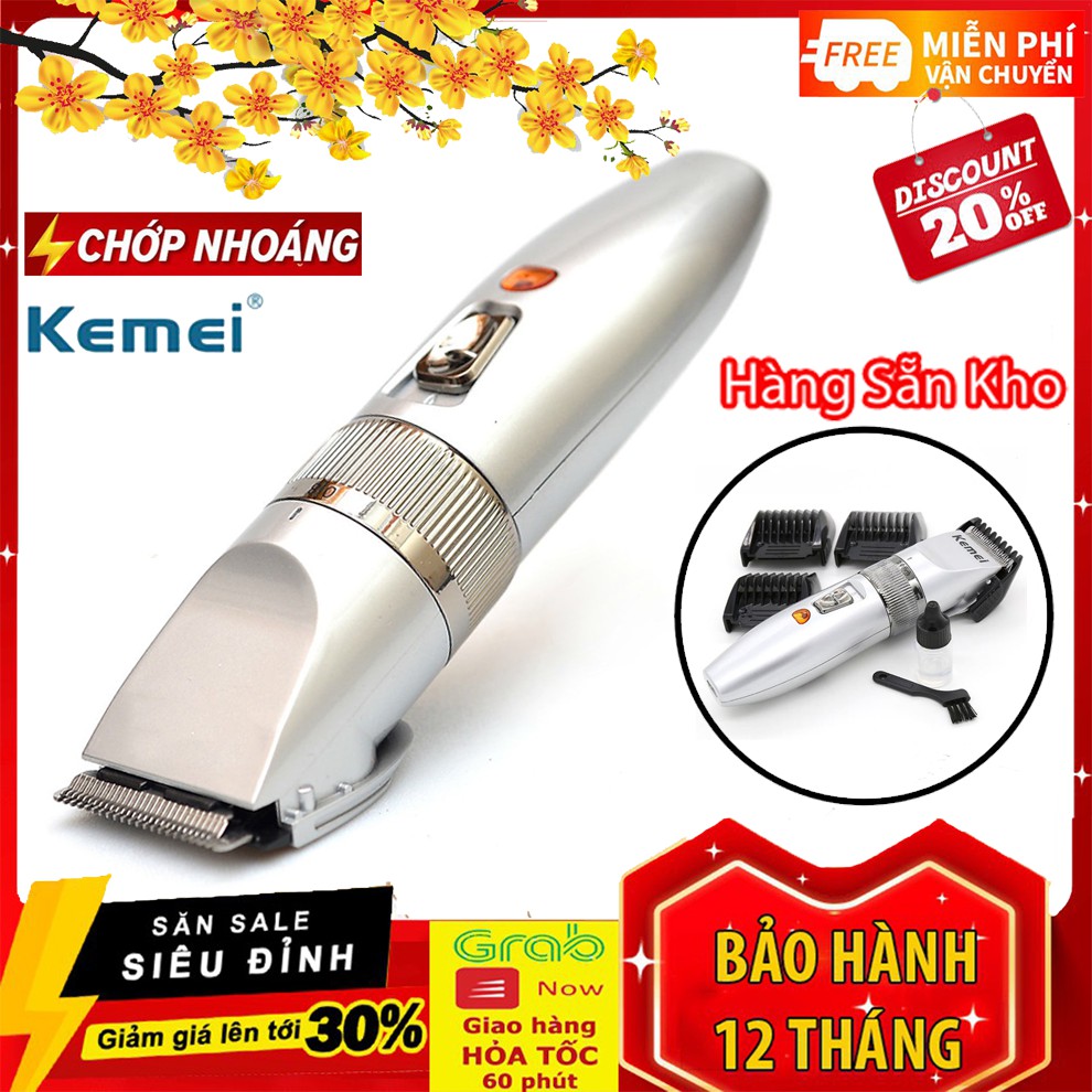 Tông đơ cắt tóc chuyên nghiệp Kemei KM-27C Hàn Quốc +Tặng 2 kéo cắt tỉa 💥SIÊU HOT💥