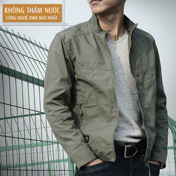 Áo khoác nam không thấm nước, chống tia UV400, phong cách mạnh mẽ, cá tính - AK1802