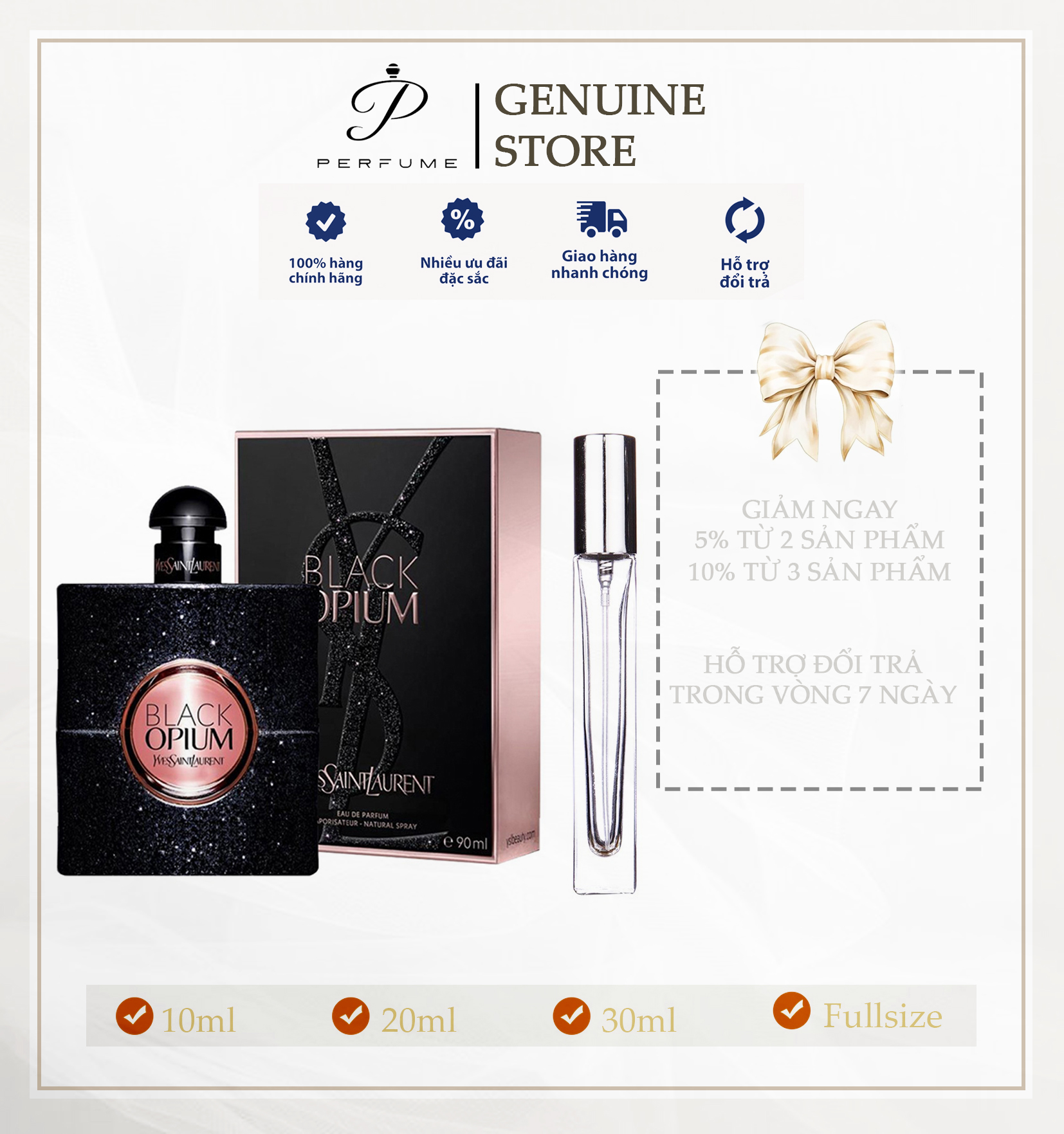 Nước hoa nữ black opium edp