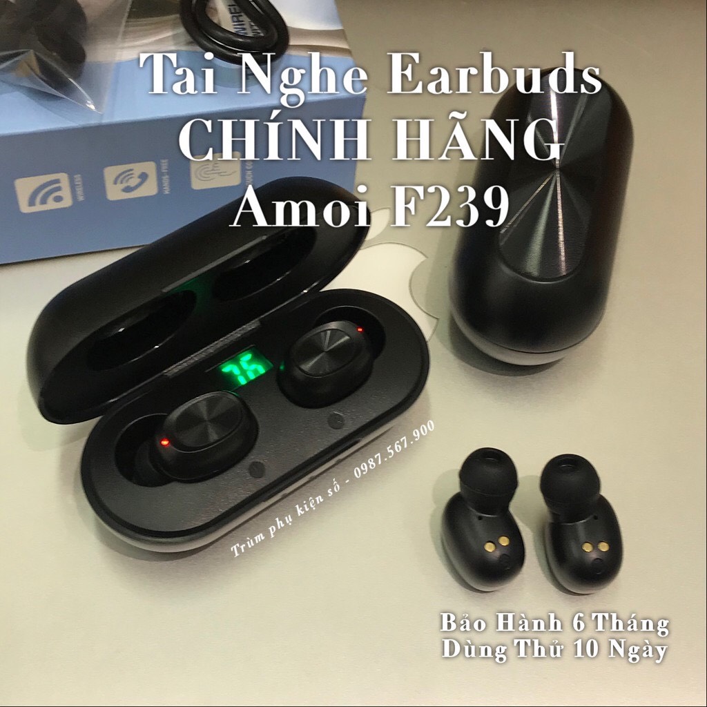 Tai Nghe Bluetooth Earbuds Amoi F239 Chính Hãng