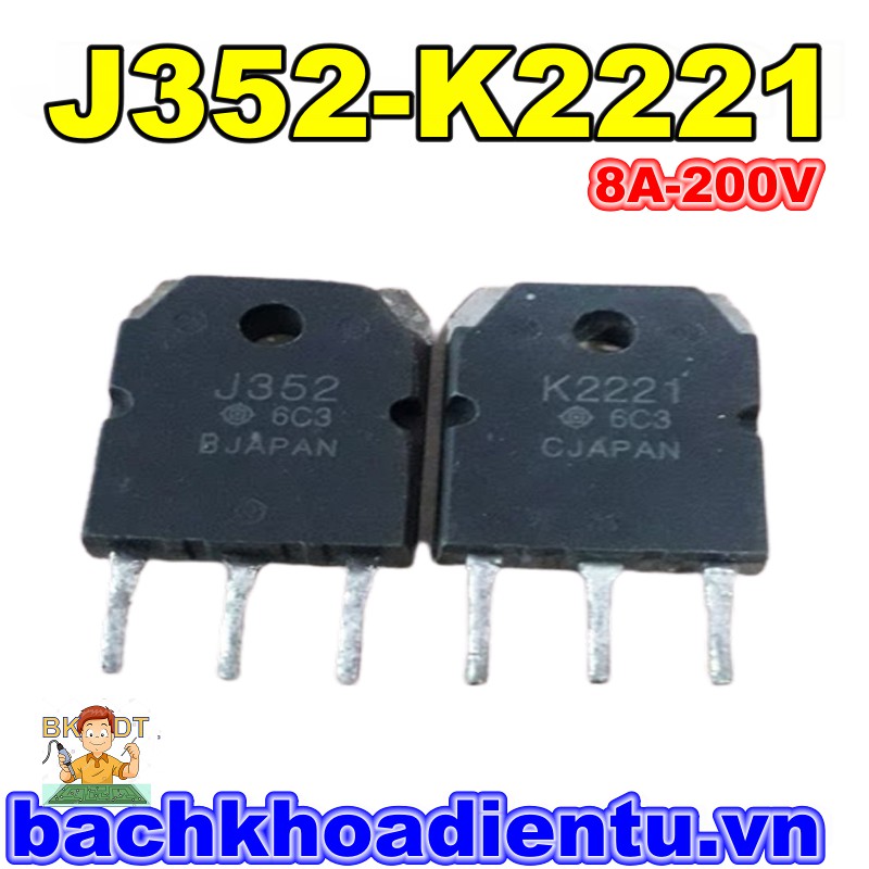 Cặp sò j352-k2221 bóc máy chất lượng tốt.
