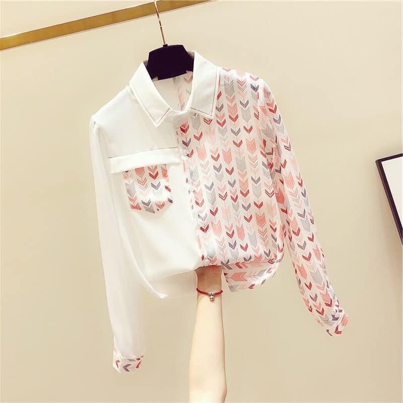 Áo Kiểu Nữ Chất Lụa Quảng Châu Thời Trang Cao Cấp Siêu HOT Mẫu MỚi HOT Nhất AKI22