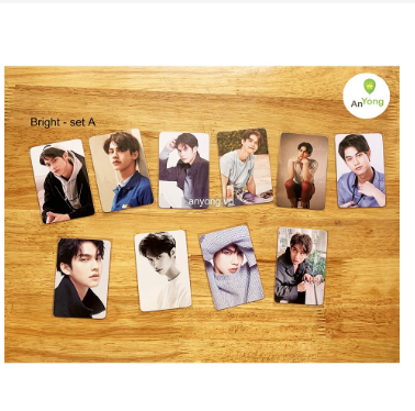 Set 10 tấm card hình BrightWin bo góc tặng sleeve