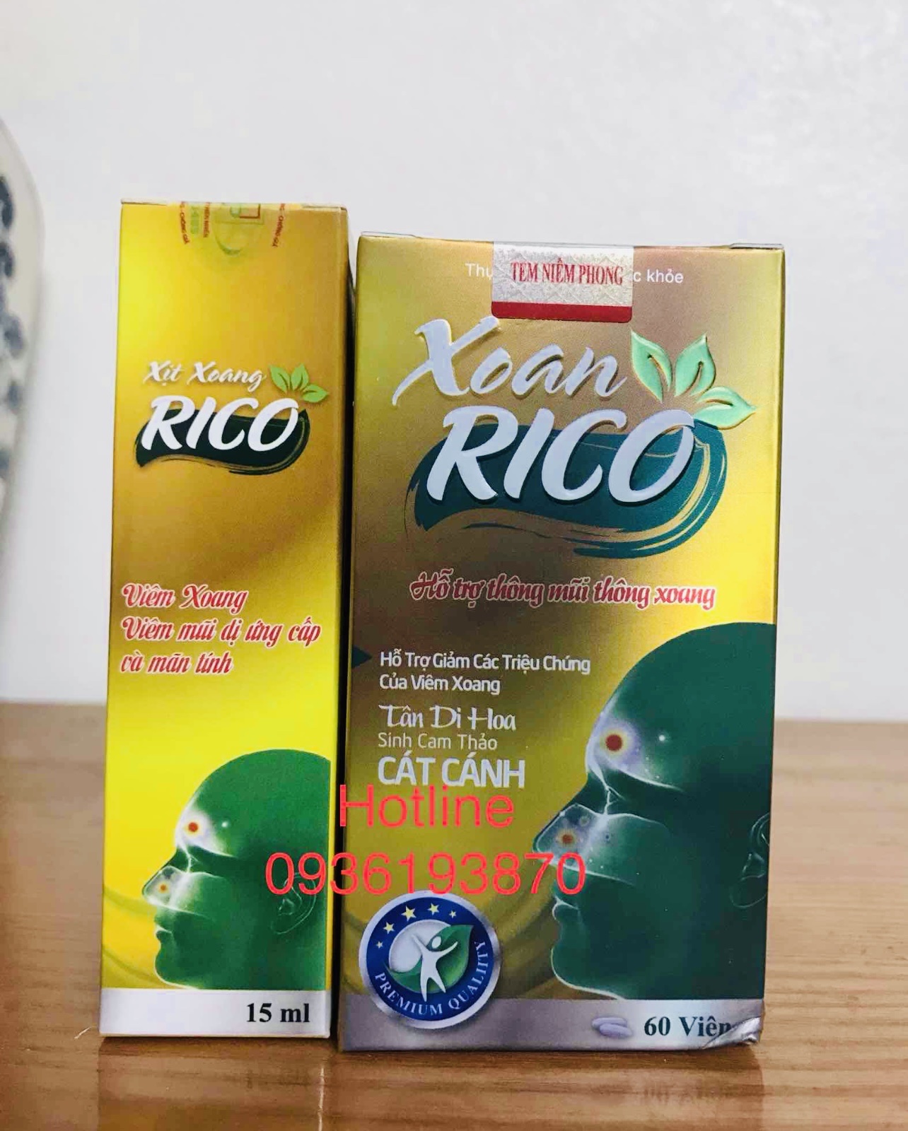 XOAN RICO - Uống và Xịt