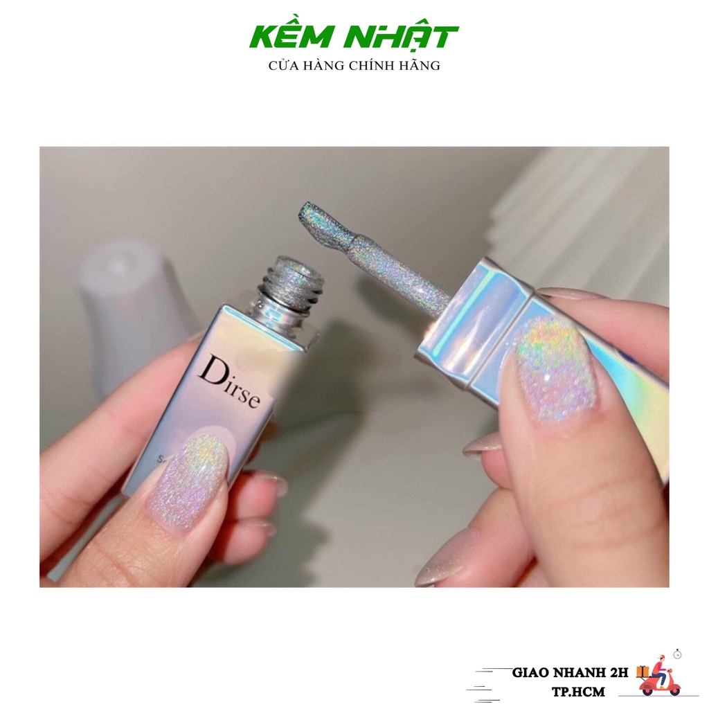 Sơn Gel Mắt Mèo Kim Cương Cầu Vồng Dirse chính hãng - Sơn mắt mèo trang trí móng ánh cầu vồng sang chảnh