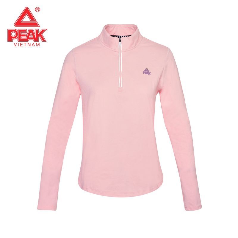 Áo nỉ nữ peak fw694112