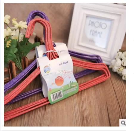 Bộ 10 móc phơi đồ kim loại 40cm, móc treo quần áo