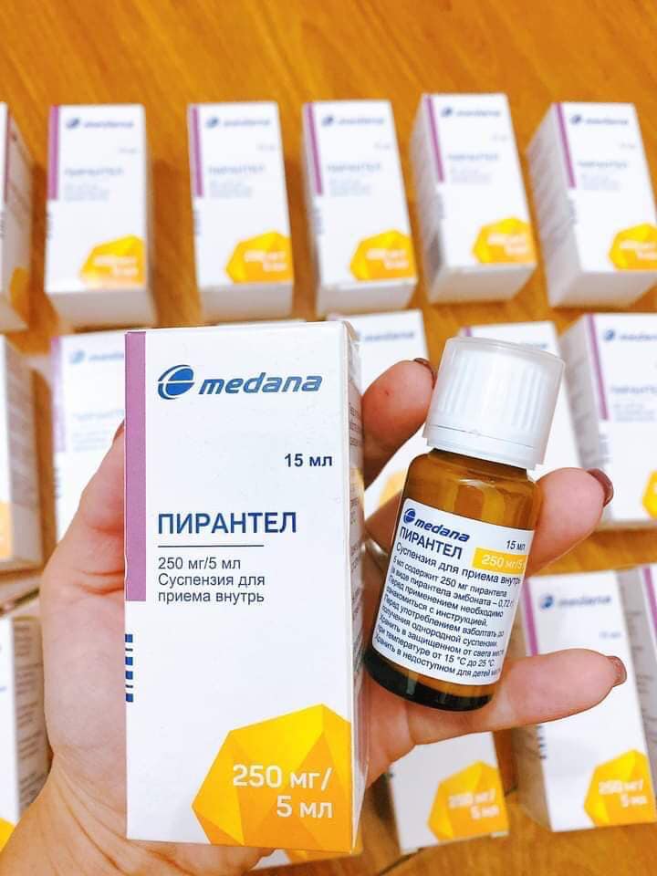 Siro xổ giun của Nga