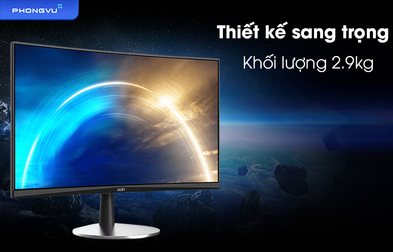 Màn hình LCD MSI 24 inch PRO MP242C | Thiết kế sang trọng