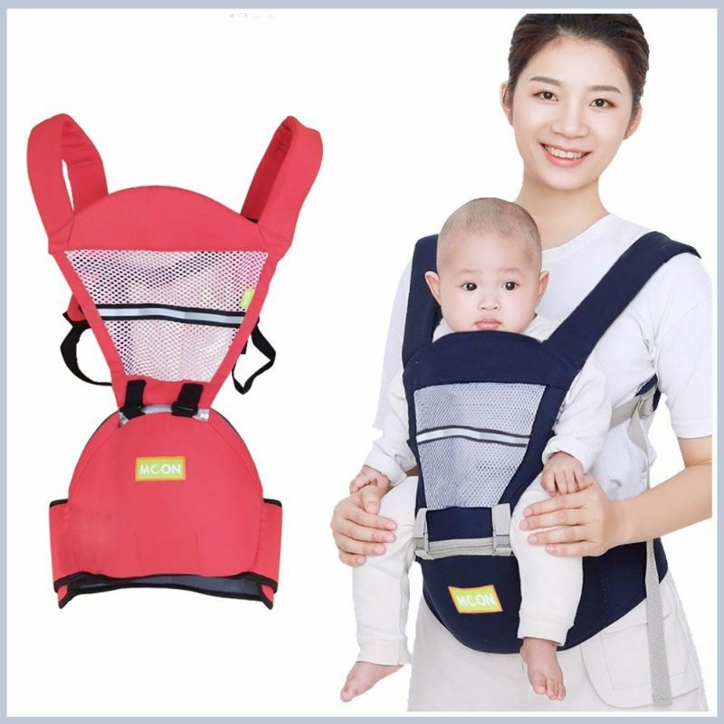 địu ngồi thoáng khí cho bé