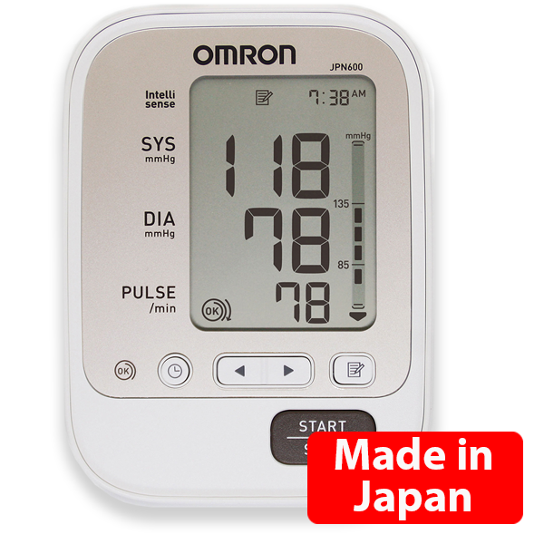 Máy đo huyết áp điện tử Omron JPN600 bảo hảnh chính hãng 5 năm