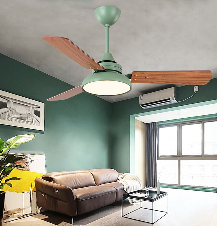 Quạt Trần Đèn Decor, Quạt Trần nhà bếp, quán cafe, quán trà chanh, quán trà sữa PL-846X