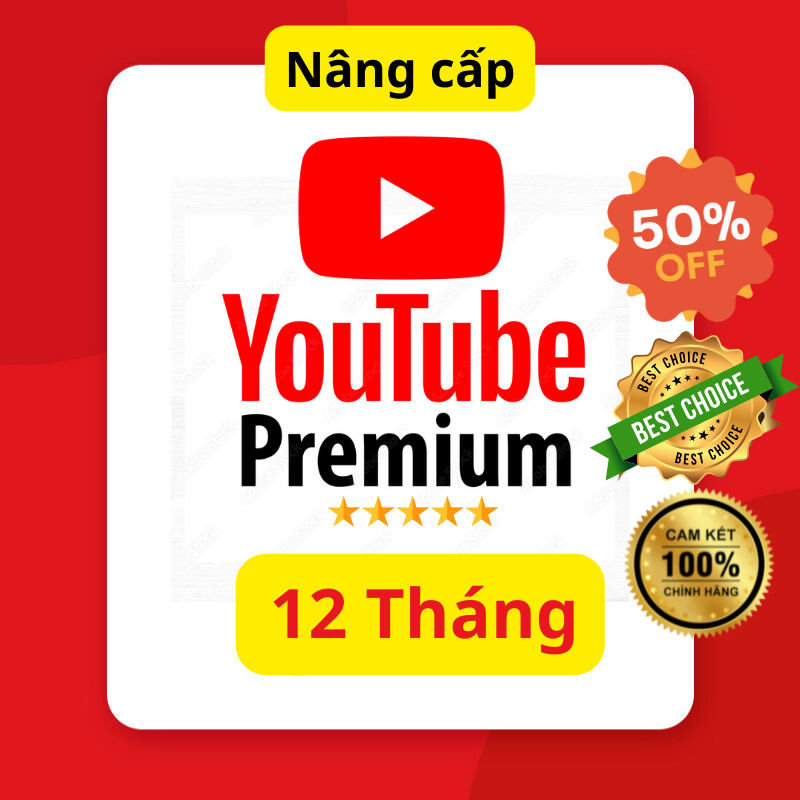 Youtube Premium Nâng Cấp Tài Khoản Chính Chủ - Bảo mật tài khoản - Không yêu cầu mật khẩu - Nâng cấp nhanh chóng - Tư vấn sử dụng - Hanna Premium Shop