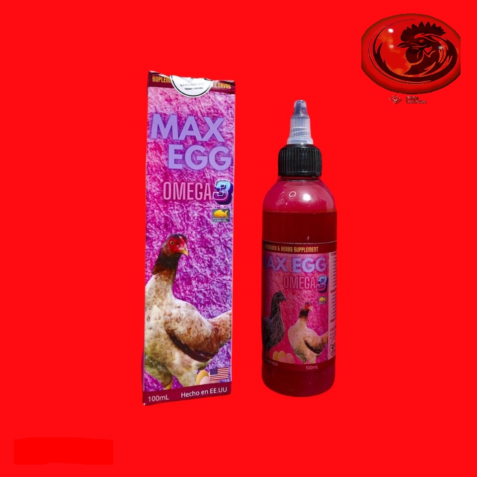 MAX EEG OMEGA 3 siêu kích trứng cho gà đẻ 100ML