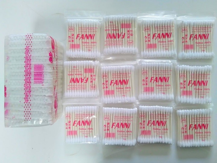 12 GÓI BÔNG NGOÁY TAI NGƯỜI LỚN FANNI (MỖI GÓI 42 BÔNG)