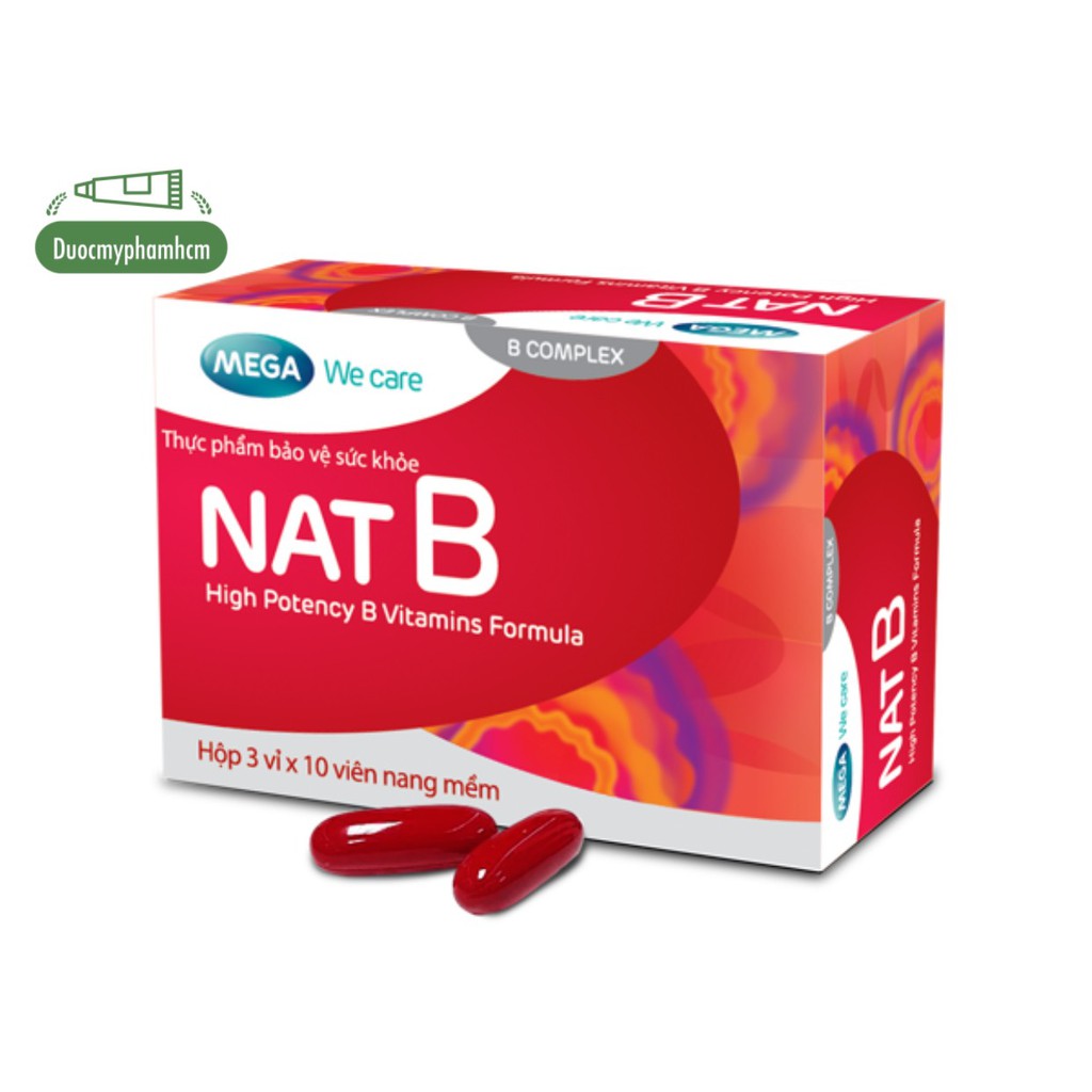 NAT B bổ sung vitamin nhóm B