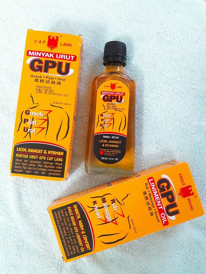 Dầu gừng xả xoa bóp GPU Thái lan