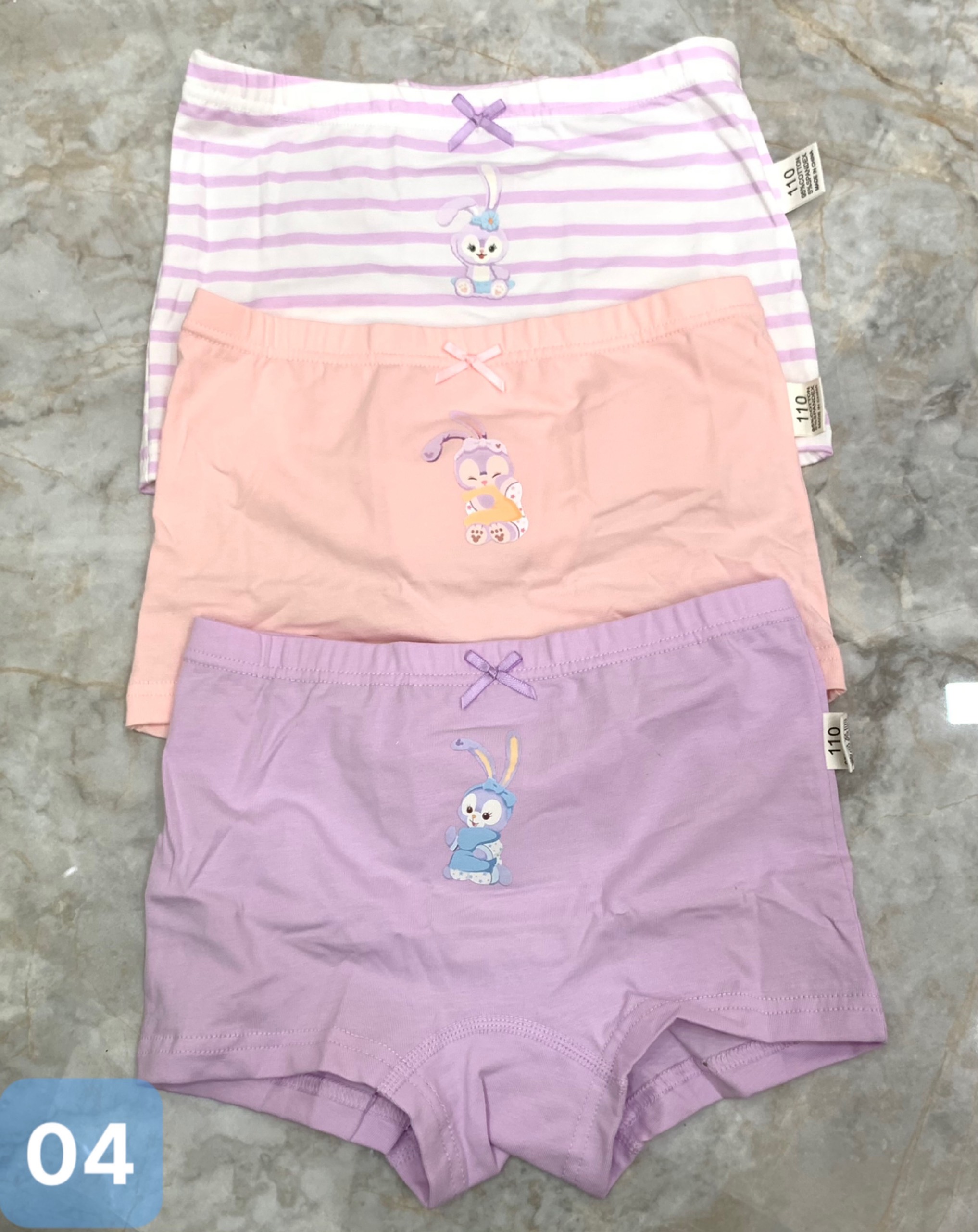 Set 3 quần chip đùi teengo dành cho bé gái