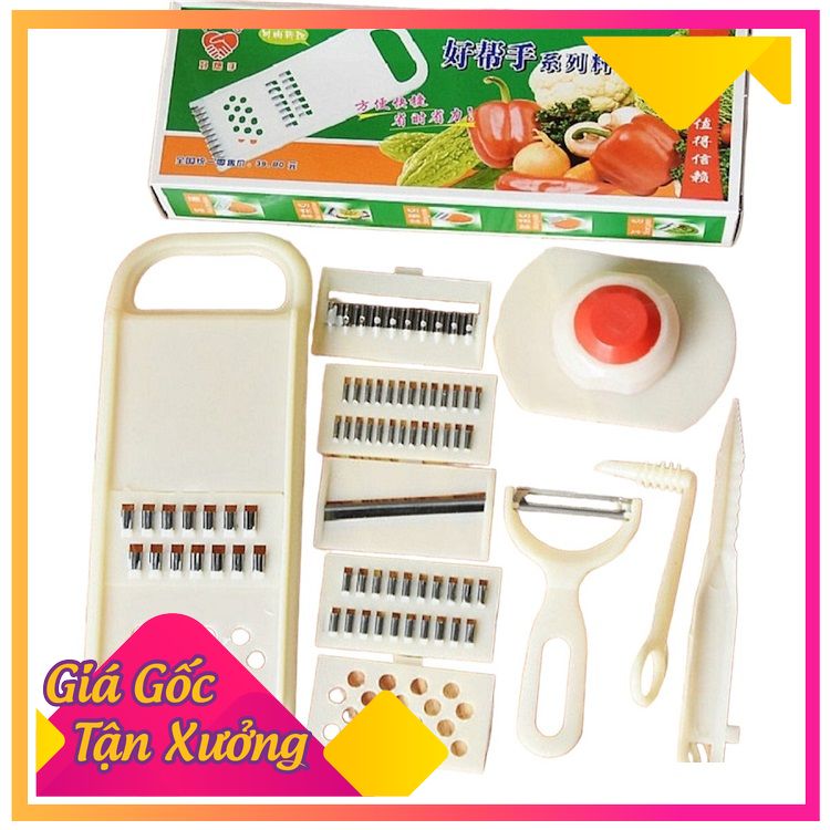 Bộ dụng cụ cắt rau củ đa năng 11 món