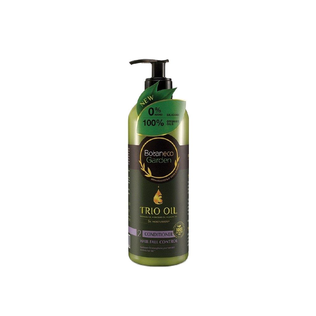 Dầu xả Botaneco Garden Trio Oil ngăn rụng tóc (500ml)