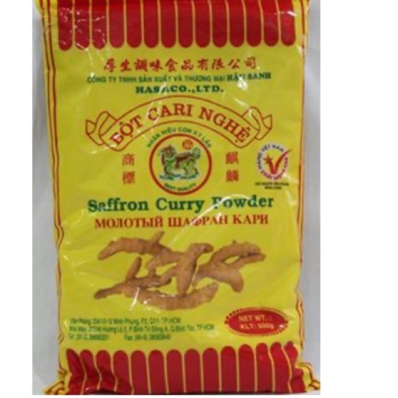 Bột cà ri nghệ hậu sanh 500gr