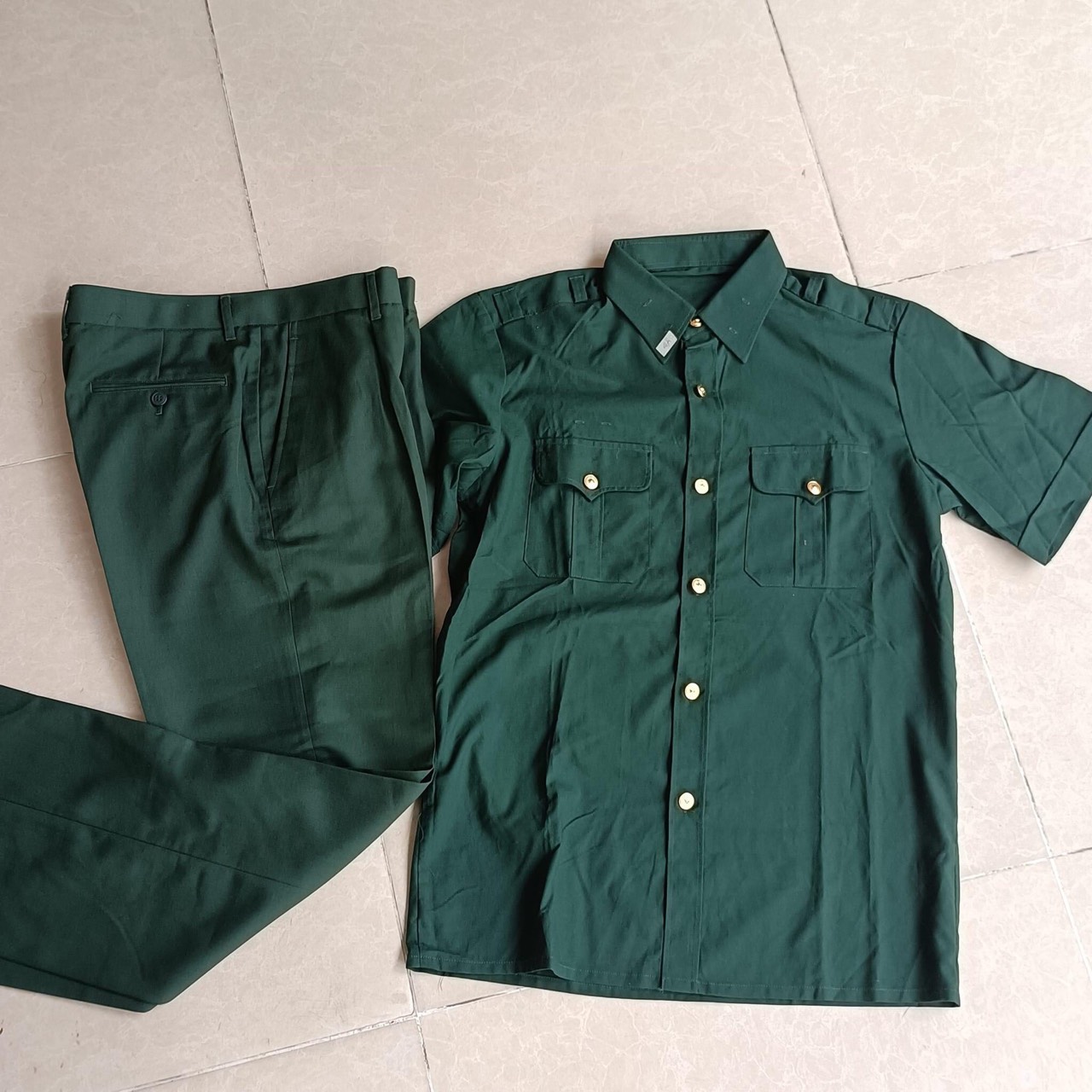 Quần Áo Công Sở Nam Mã K08 Ngắn Tay