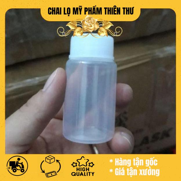 100 hủ nhựa mềm 10ml/15ml/20ml/30ml - hủ đựng mỹ phẩm